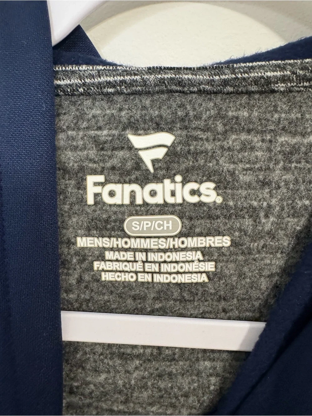 Fanatics St. Louis City Heather Gray Crewneck with Navy and Red Accents